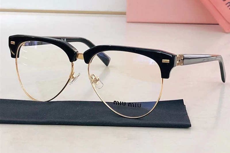 VMU56XV Eyeglasses Black Gold