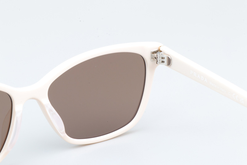 VPR15ZV Sunglasses Cream Brown