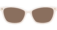 VPR15ZV Sunglasses Cream Brown