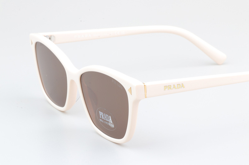 VPR15ZV Sunglasses Cream Brown