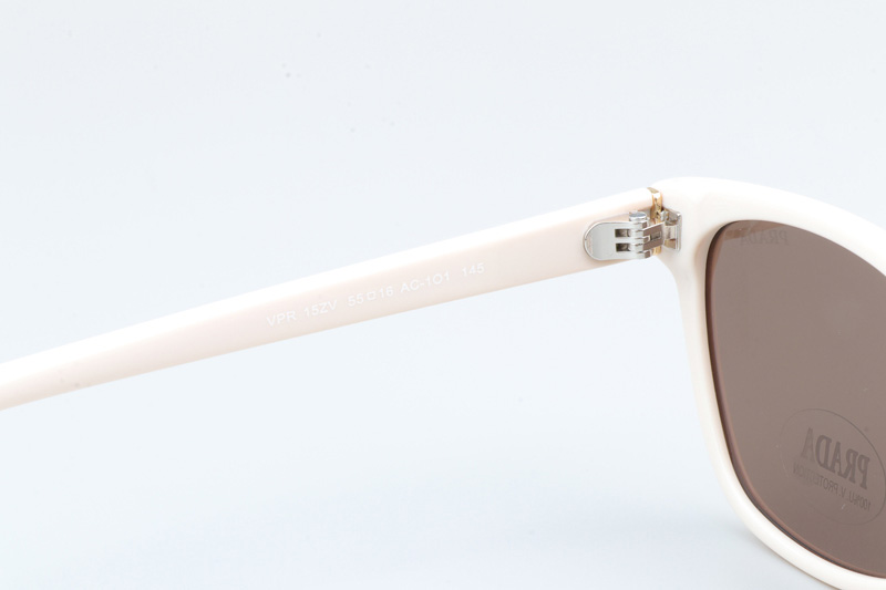 VPR15ZV Sunglasses Cream Brown