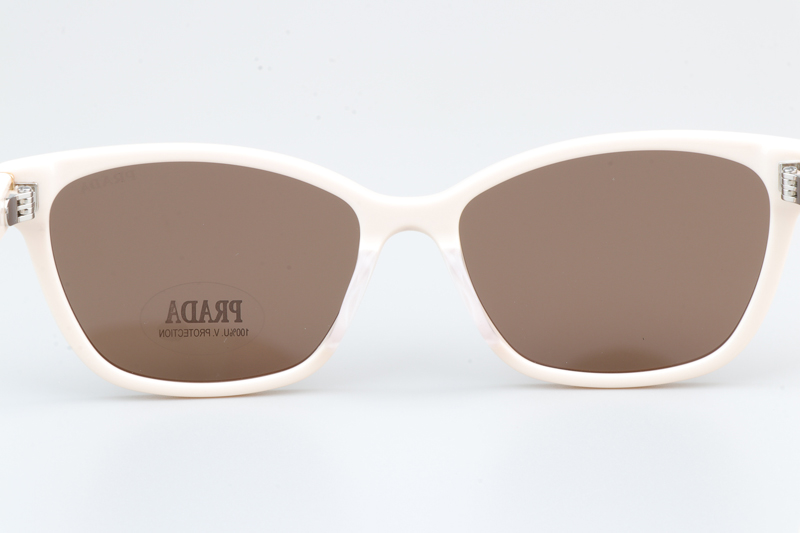 VPR15ZV Sunglasses Cream Brown