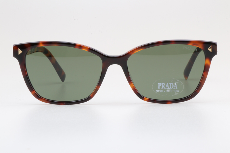 VPR15ZV Sunglasses Tortoise Green