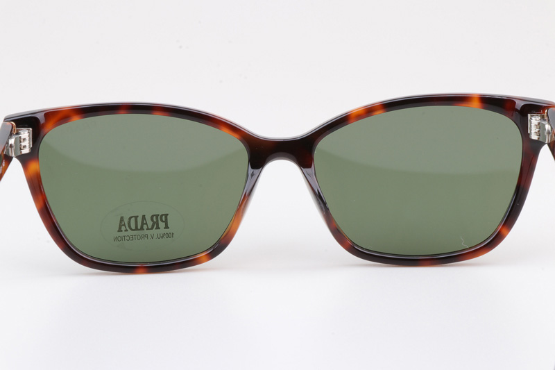 VPR15ZV Sunglasses Tortoise Green