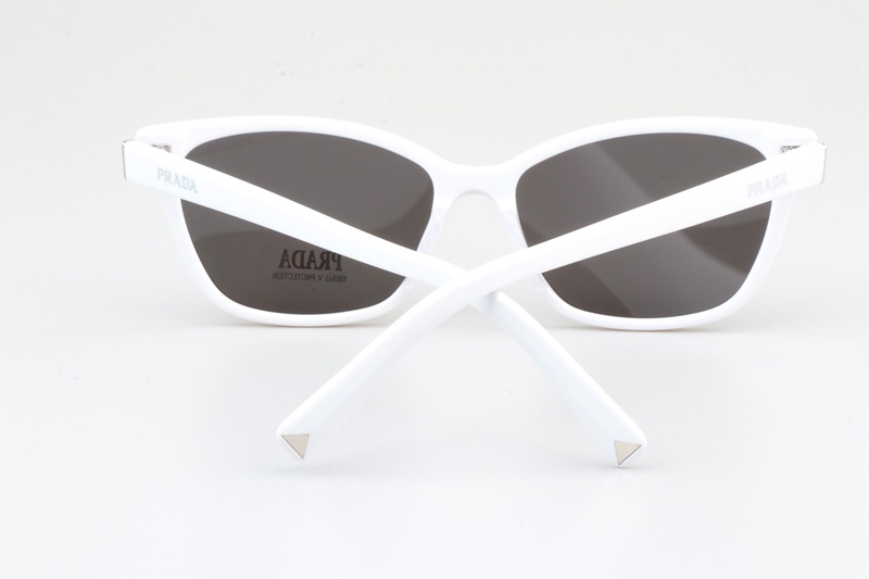 VPR15ZV Sunglasses White Gray