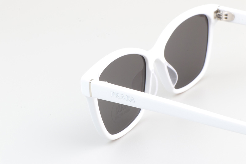 VPR15ZV Sunglasses White Gray