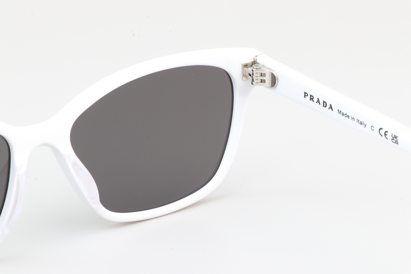 VPR15ZV Sunglasses White Gray