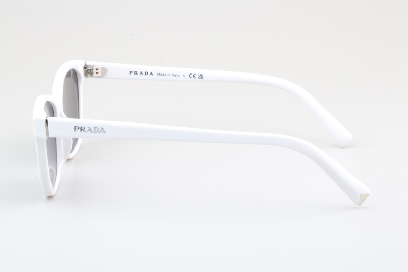 VPR15ZV Sunglasses White Gray