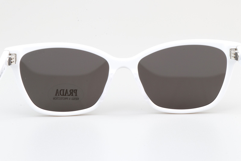 VPR15ZV Sunglasses White Gray