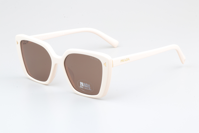 VPR16ZV Sunglasses Cream Brown