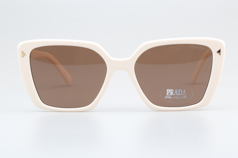 VPR16ZV Sunglasses Cream Brown