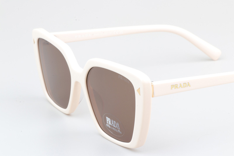 VPR16ZV Sunglasses Cream Brown