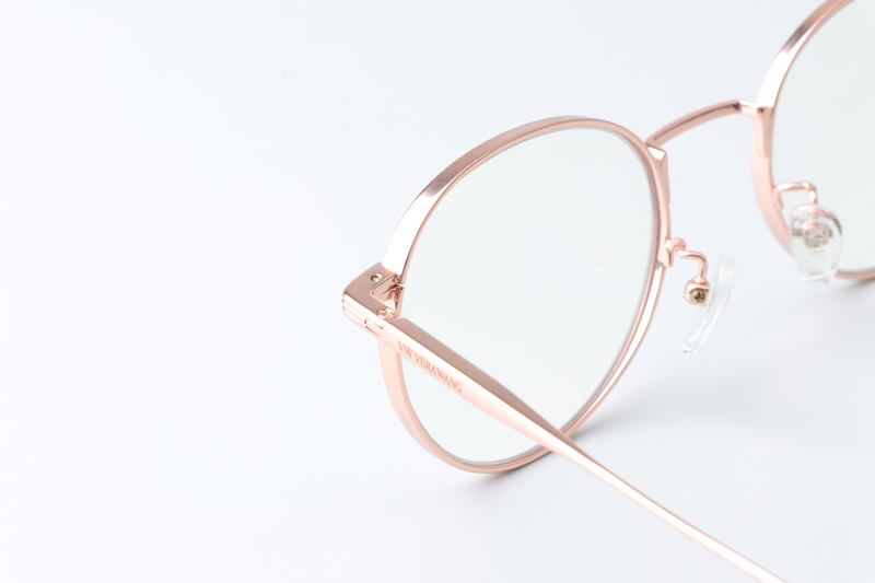 VWO102 Eyeglasses Rose Gold