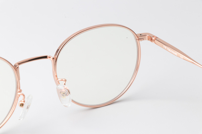 VWO102 Eyeglasses Rose Gold