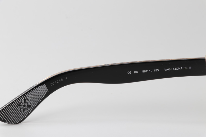 Vagillionaire II Eyeglasses Black Gold