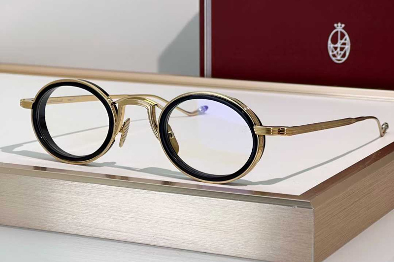 Varda Eyeglasses Black Gold
