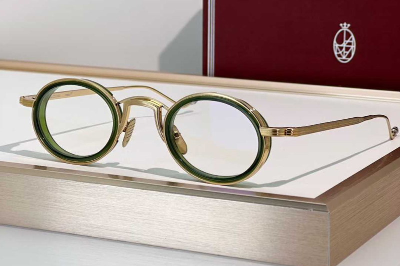 Varda Eyeglasses Green Gold