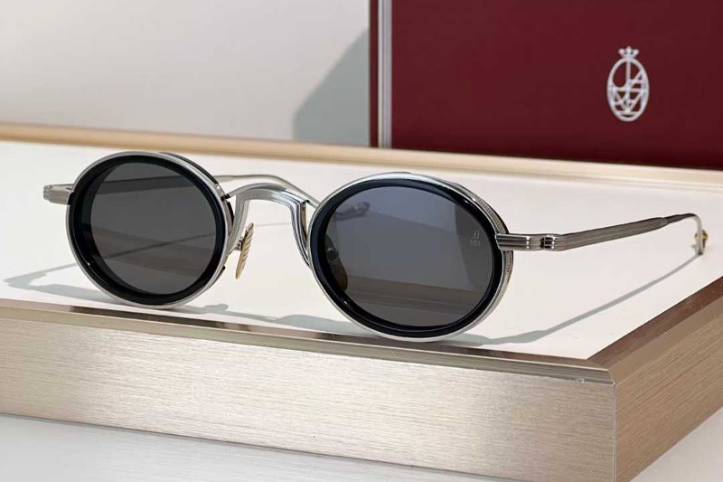 Varda Sunglasses Black Silver Gray