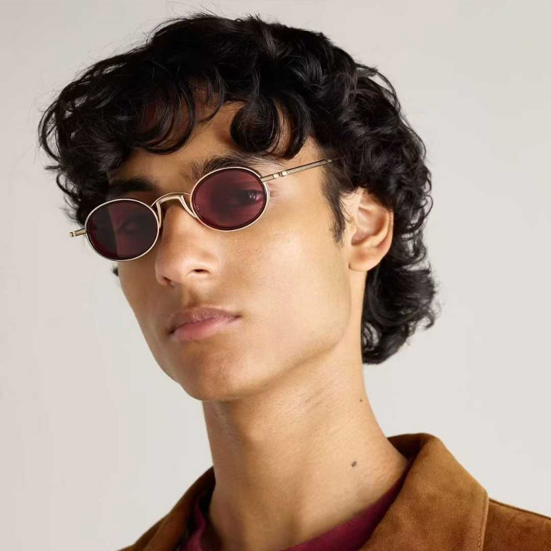 Varda Sunglasses Red Silver Red