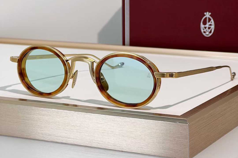 Varda Sunglasses Tortoise Gold Green