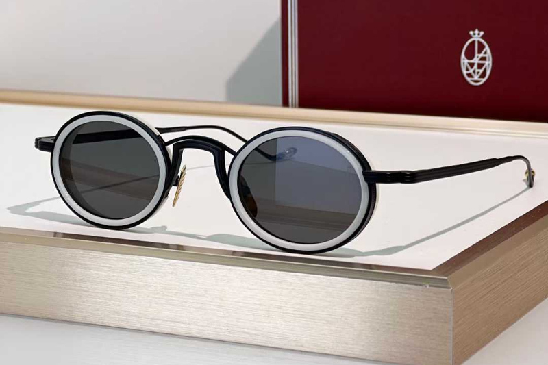 Varda Sunglasses White Black Gray