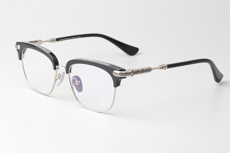 Vertical II Eyeglasses Black Silver