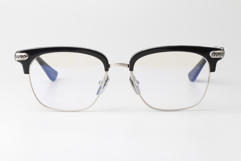 Vertical II Eyeglasses Black Silver