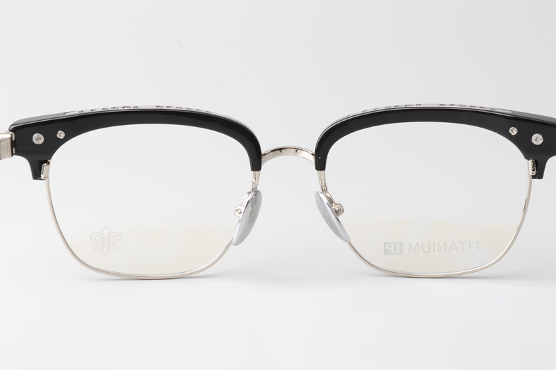Vertical II Eyeglasses Black Silver