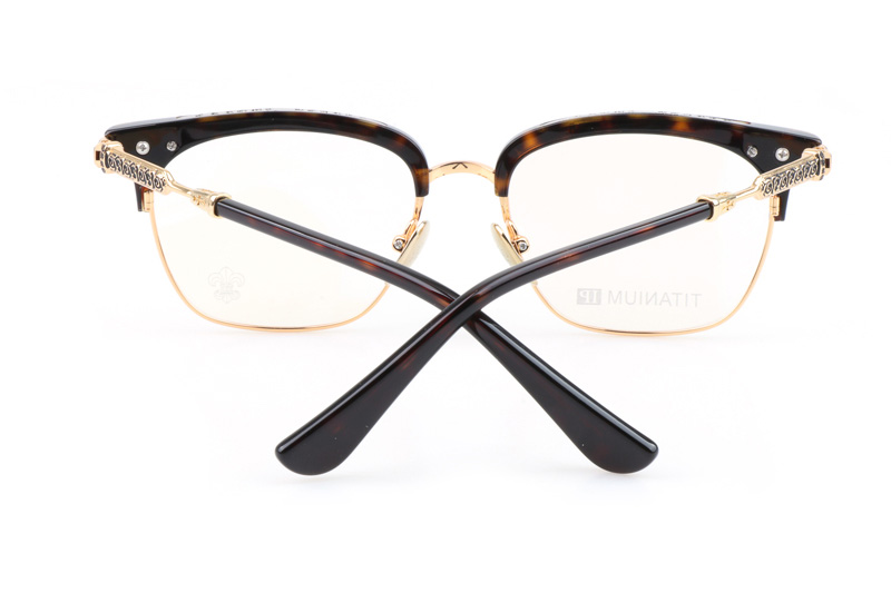 Vertical II Eyeglasses Tortoise Gold