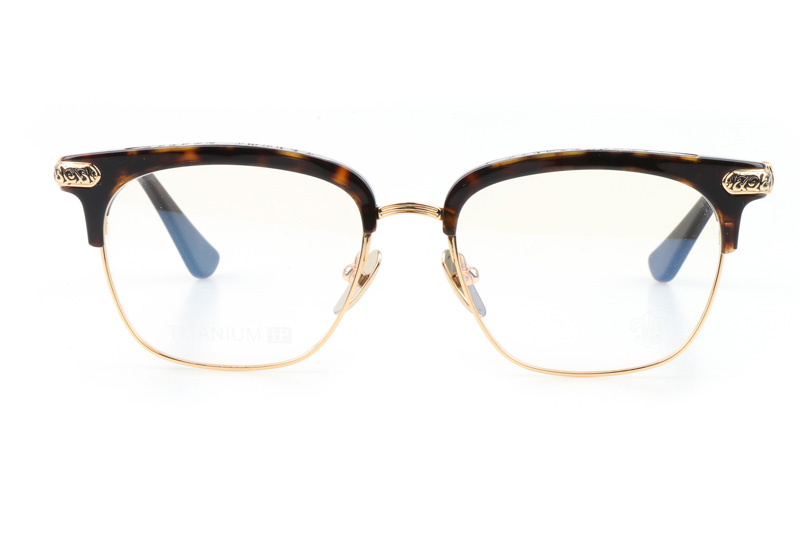 Vertical II Eyeglasses Tortoise Gold