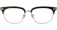 Vertical II Eyeglasses Tortoise Silver