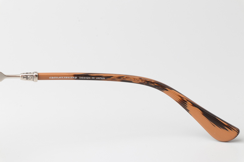 Vertical II Eyeglasses Wood Brown Silver