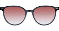 WT0116 Sunglasses Black Gradient Brown