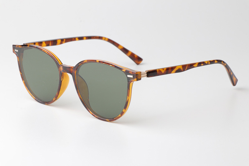 WT0116 Sunglasses Tortoise Green