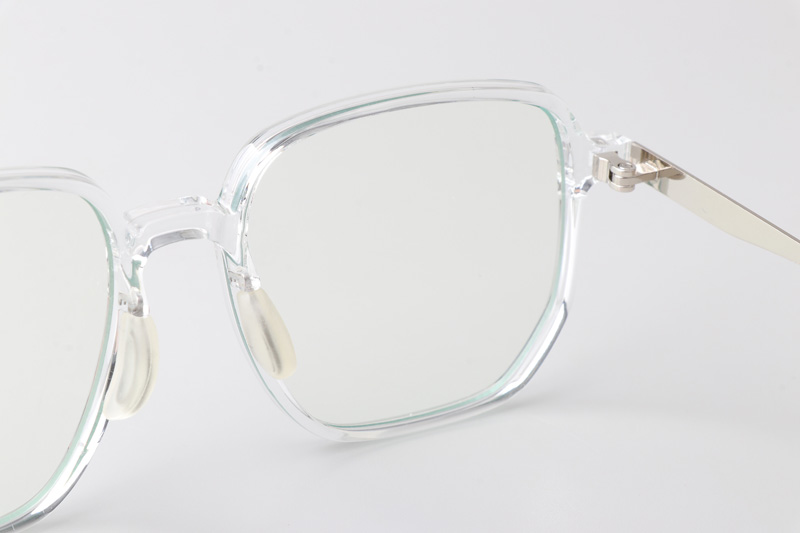 WT0211 Eyeglasses Transparent Silver
