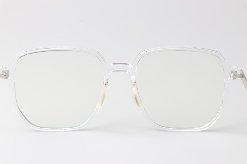 WT0211 Eyeglasses Transparent Silver