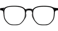 WT0222 Eyeglasses Black Gold
