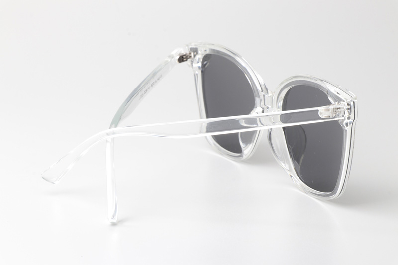 WT0326 Sunglasses Clear Gray