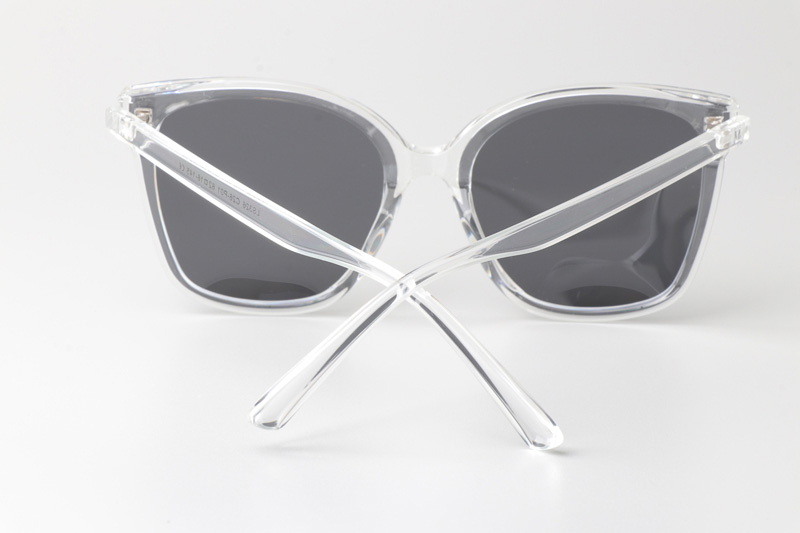 WT0326 Sunglasses Clear Gray