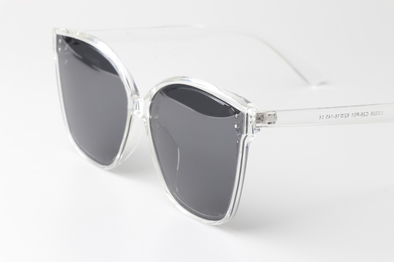 WT0326 Sunglasses Clear Gray