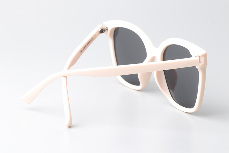 WT0326 Sunglasses White Gray