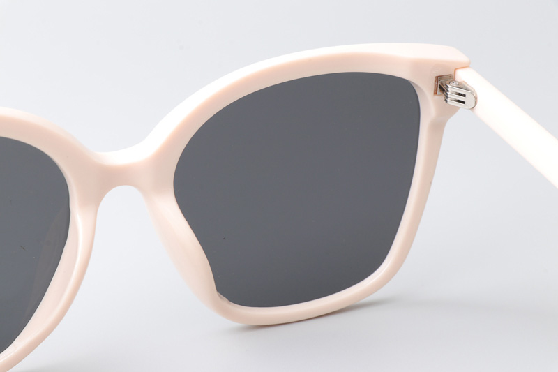 WT0326 Sunglasses White Gray