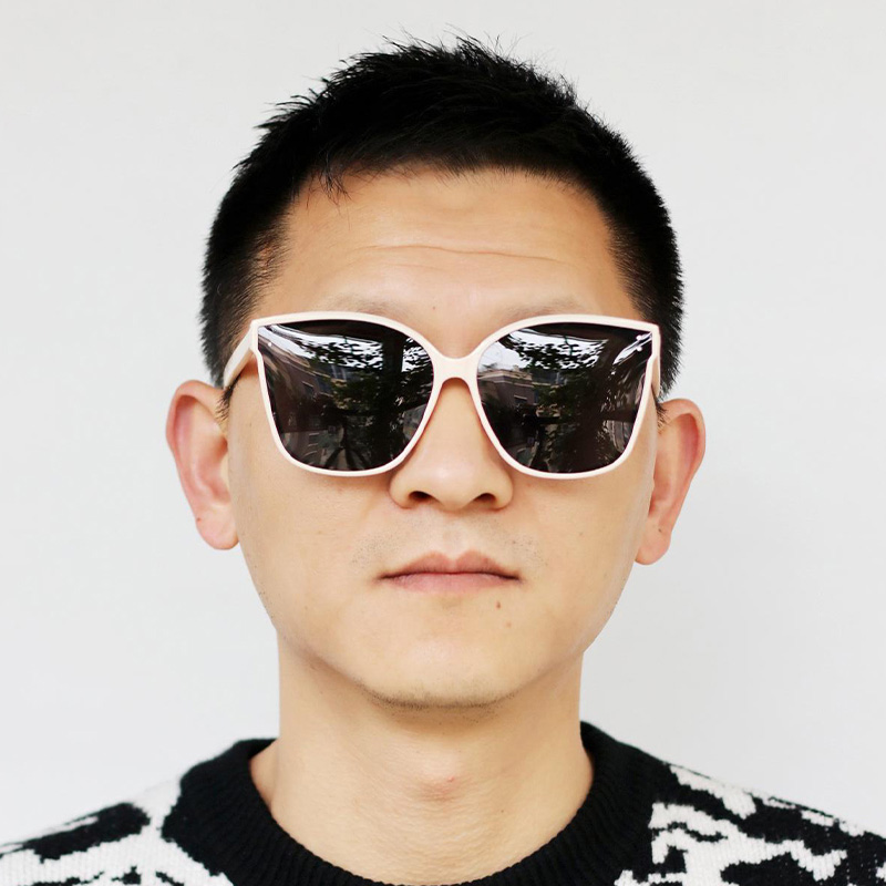 WT0326 Sunglasses White Gray