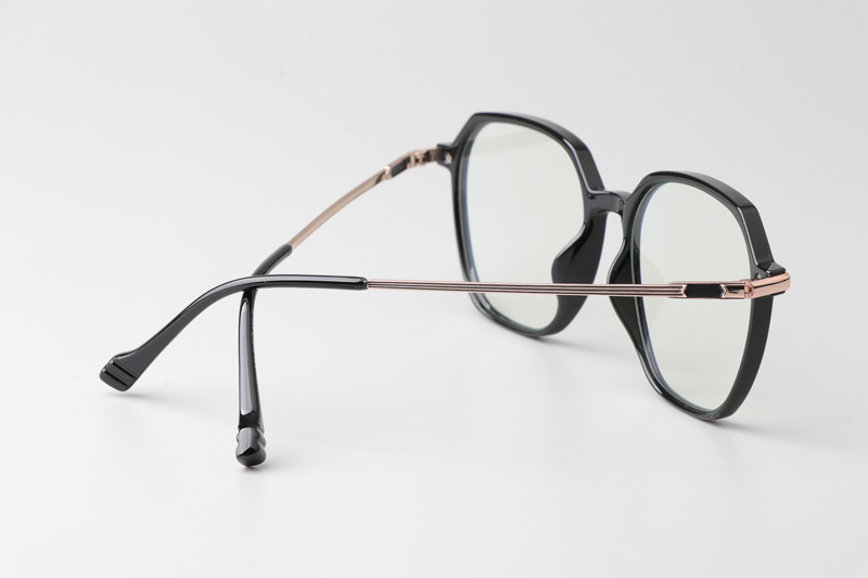 WT0805 Eyeglasses Black Gold