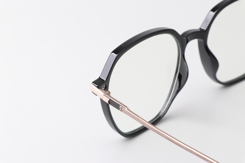 WT0805 Eyeglasses Black Gold