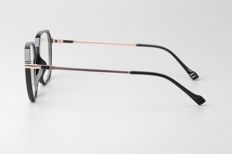 WT0805 Eyeglasses Black Gold
