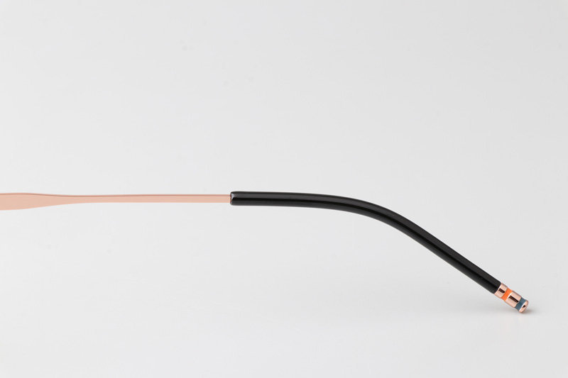 WT0819 Eyeglasses Black Rose Gold