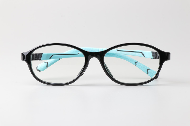 WT0820 Eyeglasses Black Blue