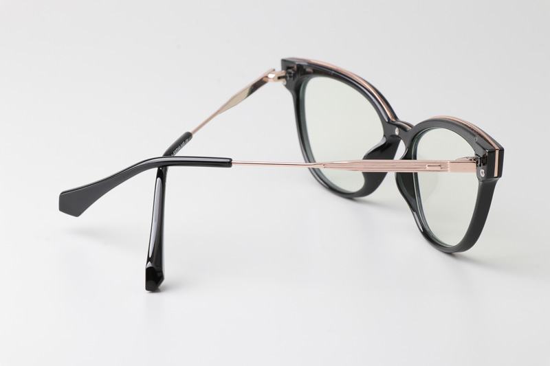 WT0836 Eyeglasses Black Gold