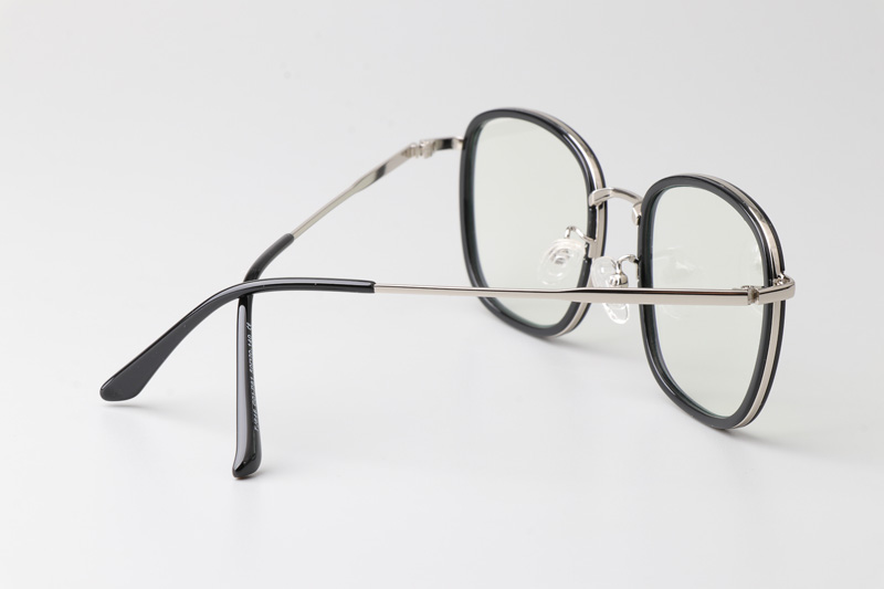 WT0846 Eyeglasses Black Silver